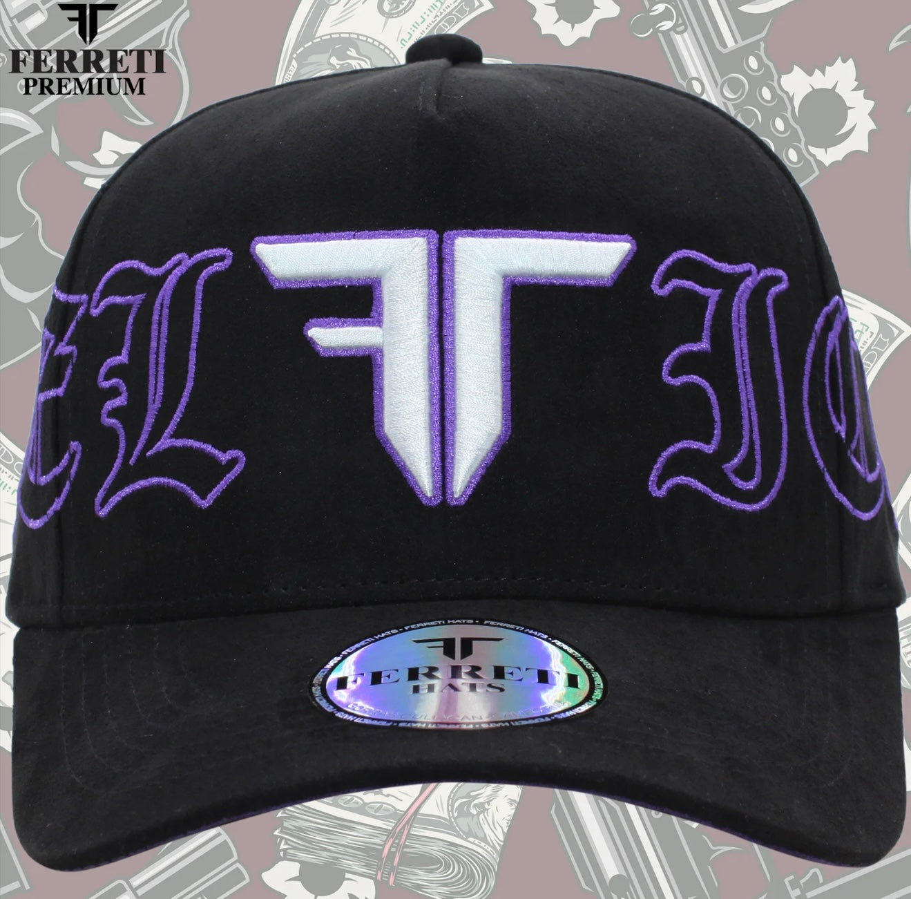 Ferreti hats la belico black