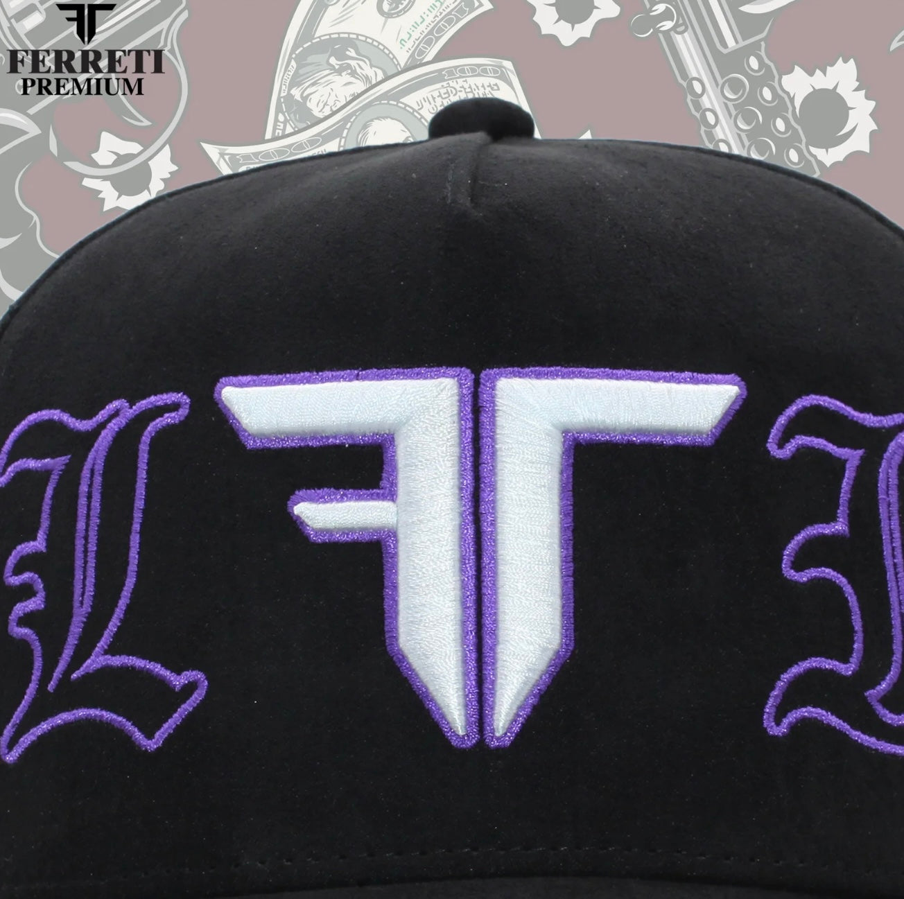 Ferreti hats la belico black