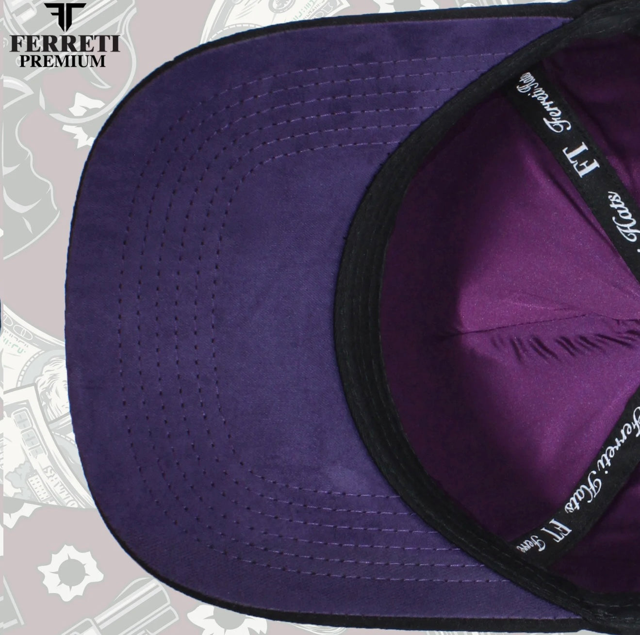 Ferreti hats la belico black